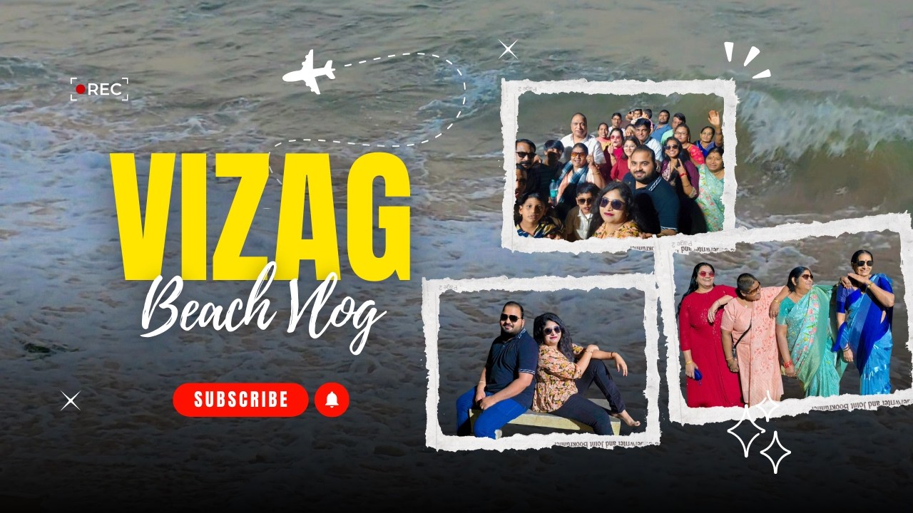 VIZAG BEACH VLOG | FAMILY VLOG | RK BEACH