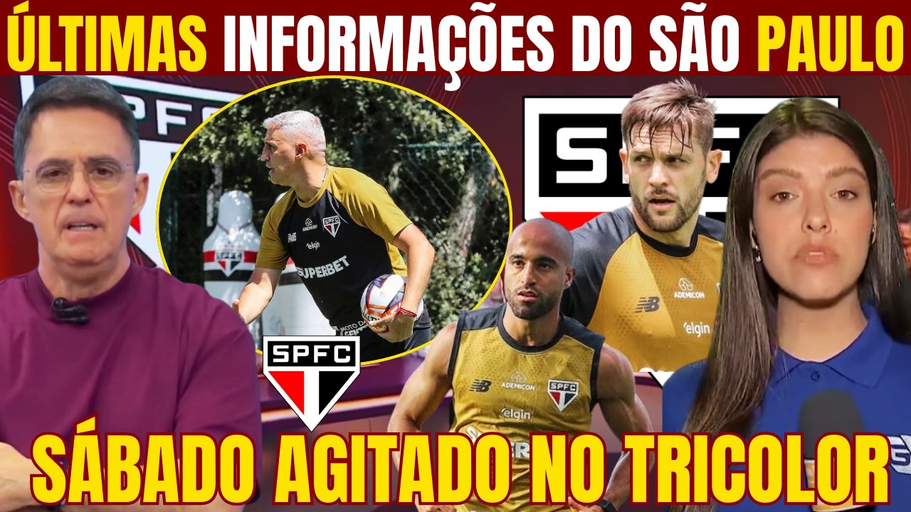 ÚLTIMAS INFORMAÇÕES DO SÃO PAULO NESTE SÁBADO! MORUMBIS COM NOVO NOME? PREPARAÇÃO PARA O BRASILEIRÃO