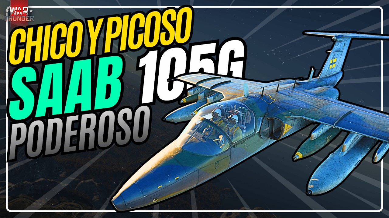 Saab 105G: el jet sueco más INFRAVALORADO… ¿está ROTO?
