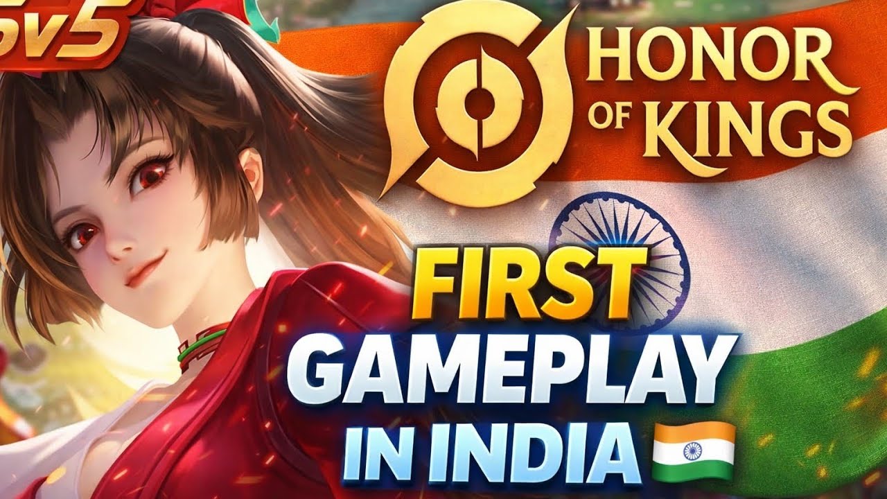 First Time Playing Honor of Kings 😱 | Epic MOBA Battle India 🇮🇳