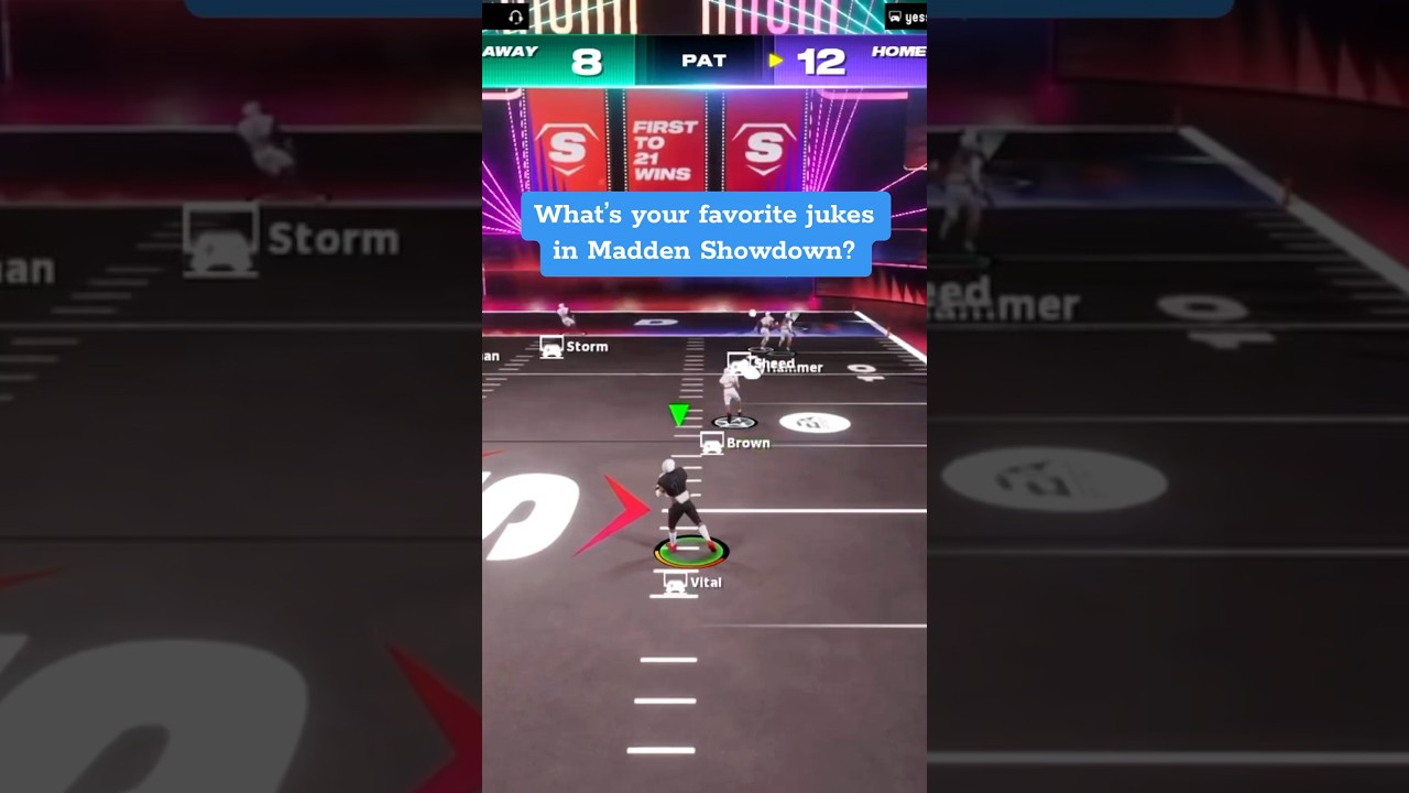 Madden showdown moves #sportshighlights #madden #football