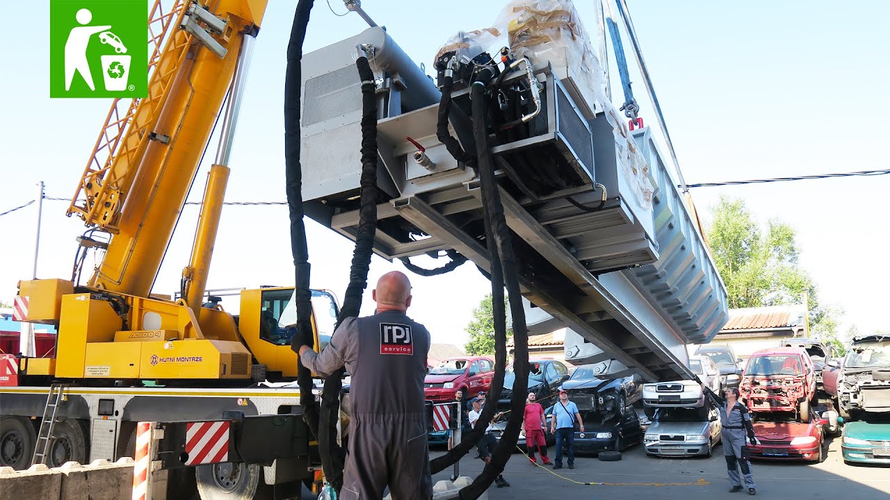 Lis na automobily. Instalace lisu na autovraky | Autovrakovi&scaron;tě Milata 2020