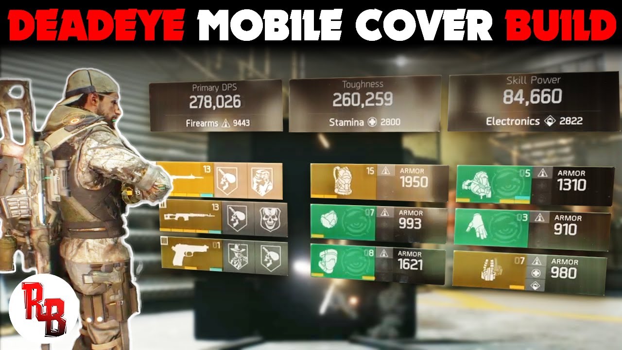 The Division  I  Deadeye Build  I  Mobile Cover