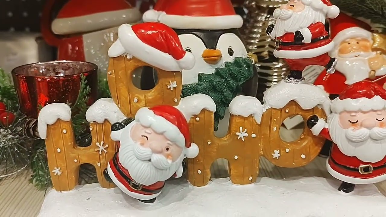 Quedé encantada de todo lo bonito qué había para Navidad 🎄⛄