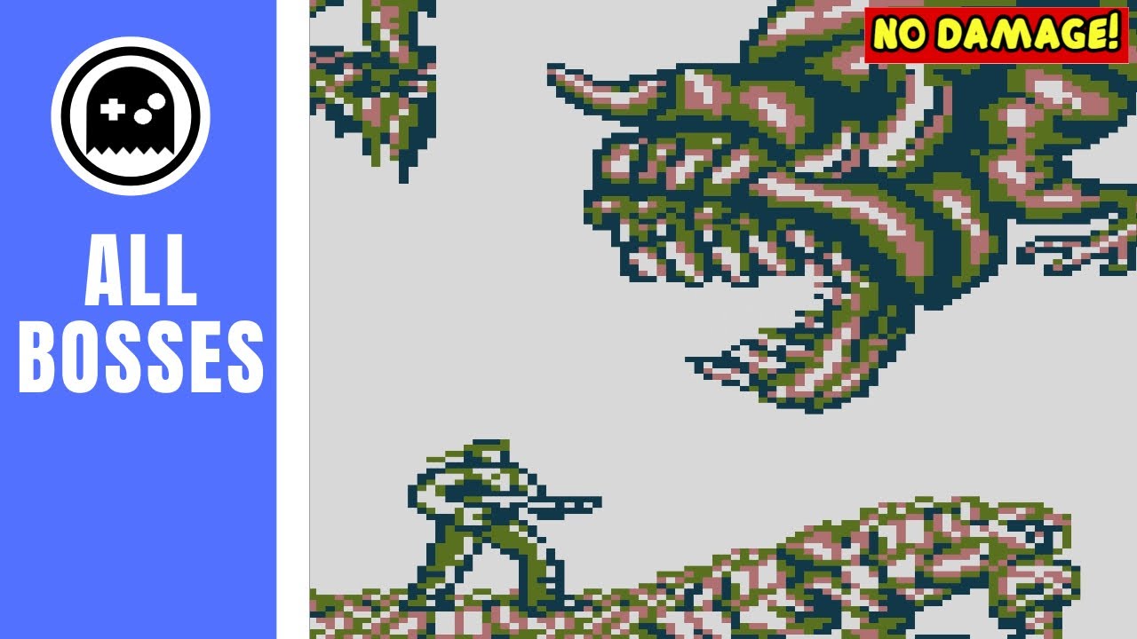Contra The Alien Wars (GB) - All Bosses - (No Damage)
