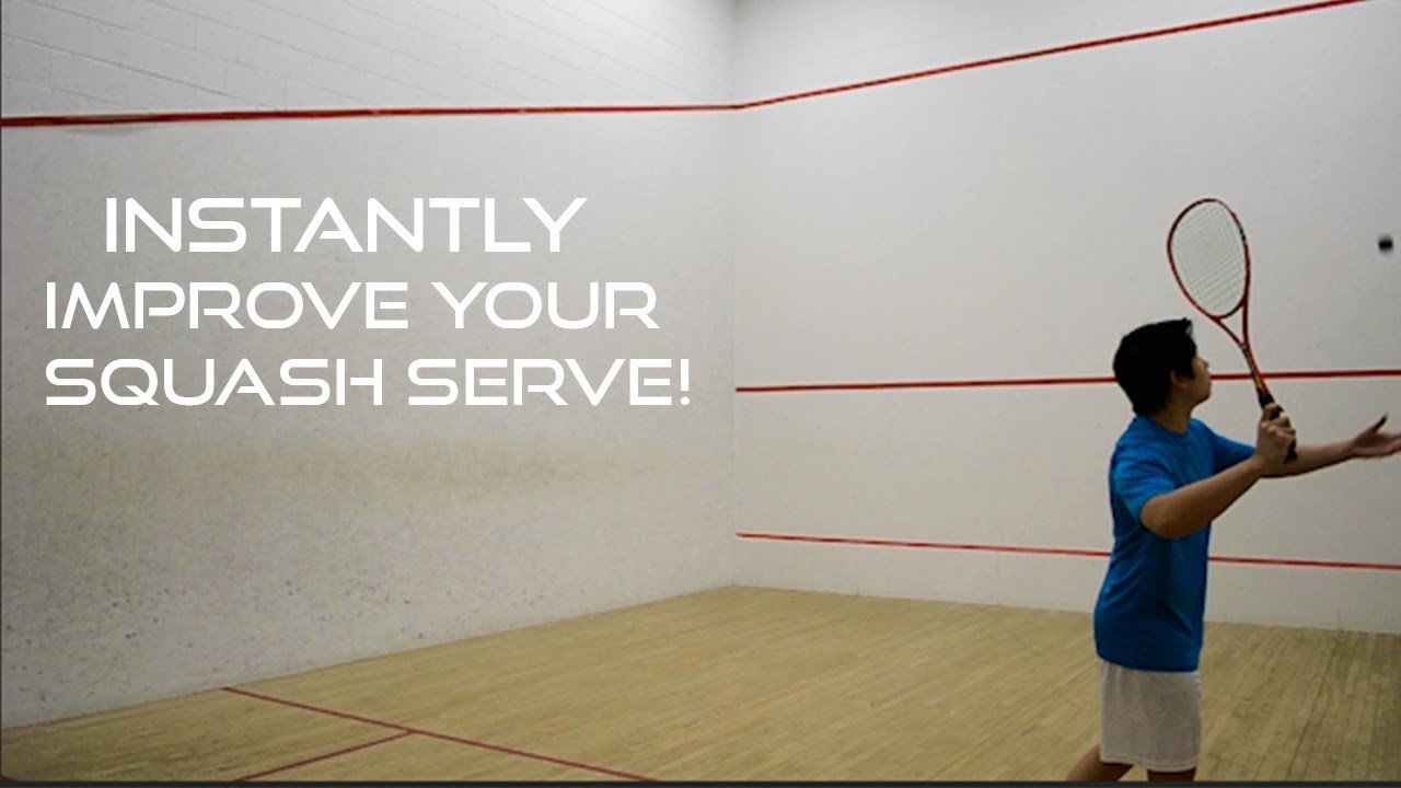 3 STEPS TO IMPROVE YOUR SQUASH SERVE | Squash Tips