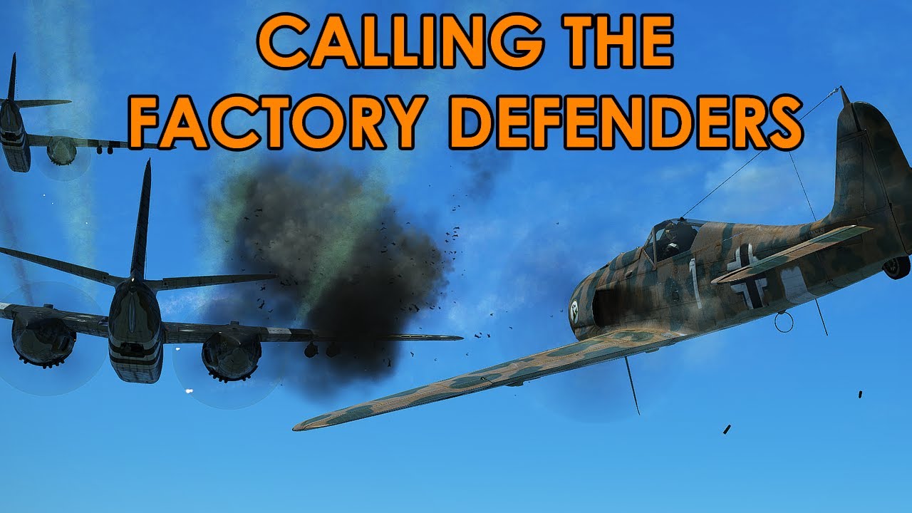 A Call to Factory Defense - IL-2 Multiplayer Factory Defense Compilation