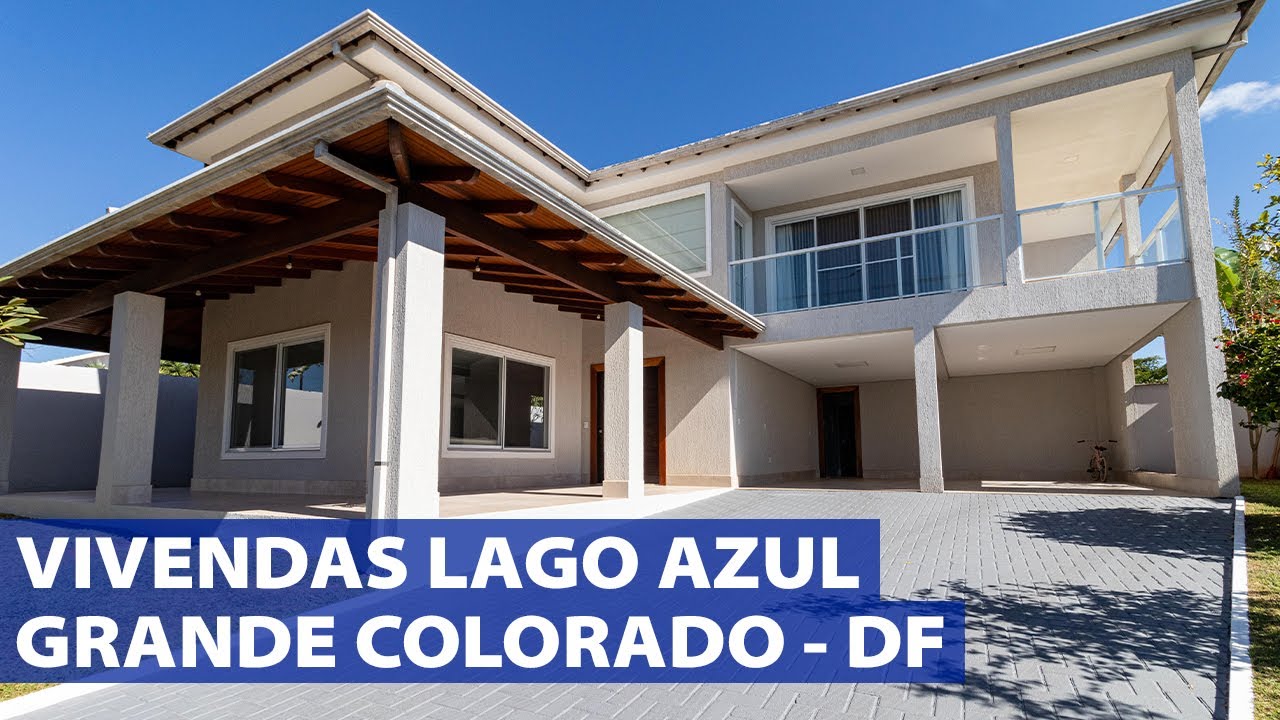 Casa de Alto Padrão a Venda no Condomínio Lago Azul no Grande Colorado - DF