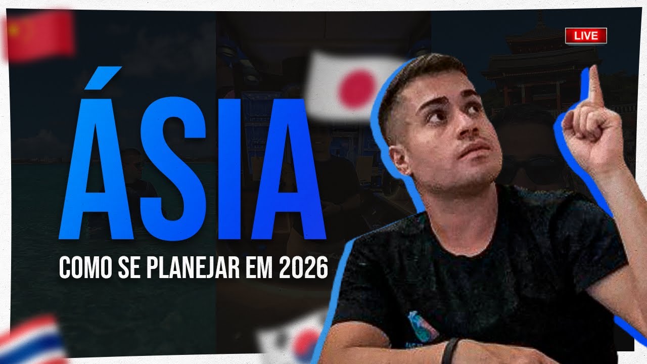 #78 -  Como viajar para Ásia pagando barato em 2026 e 27