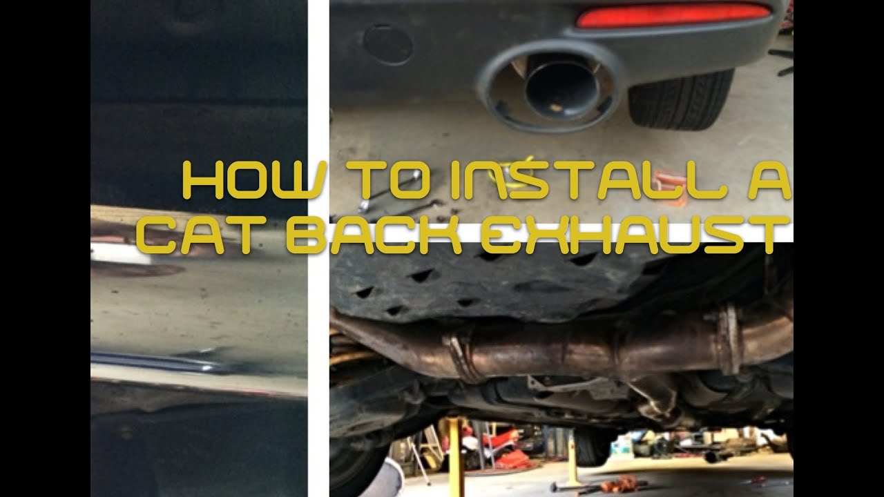 Cat Back Exhaust install on a Mazda 6 MPS