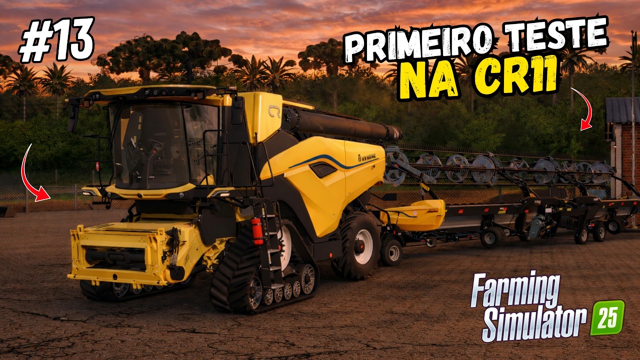 FIQUEI RICO COM ESSE CONTRATO - FARMING SIMULATOR 25 - EP 13 ( FAZENDA CEDRO ALTO )
