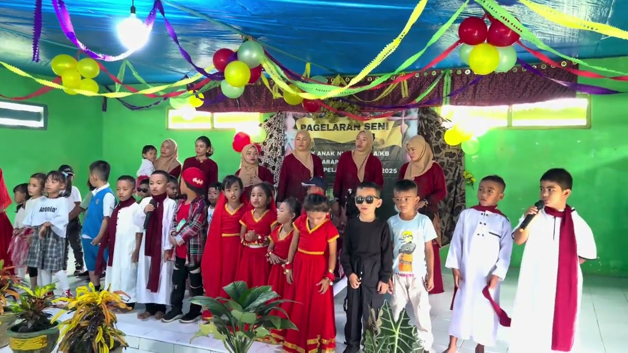 MOMEN SEDIH SAAT PERPISAHAN TK ANAK NUSANTARA