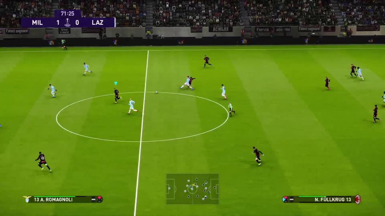 Milan 1x0 Lazio - 5ª Rodada / UEFA Europa League 2026 (3) * eFootball™ 2026