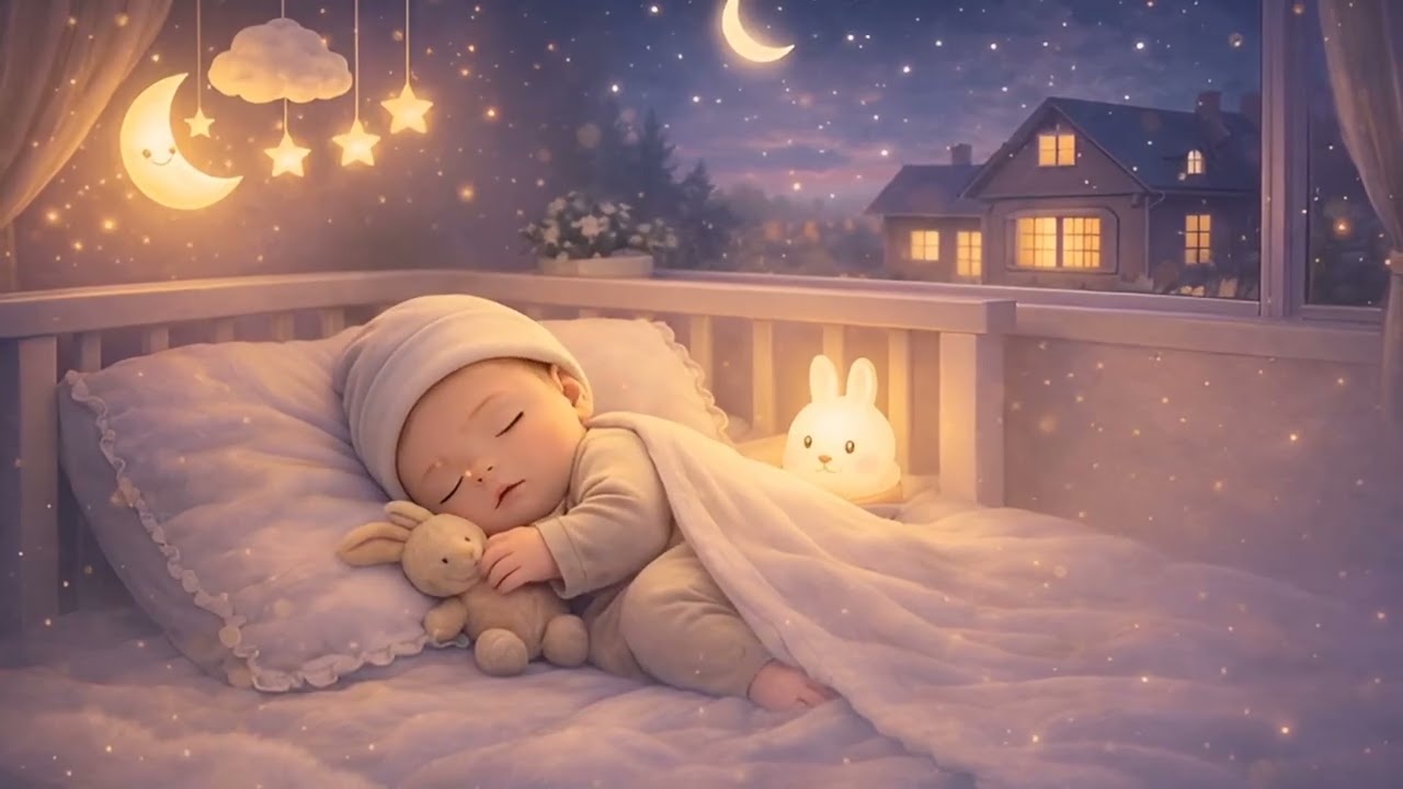 Baby Sleep Music 🎵 Gentle Space Lullaby 💤 Deep Sleep in Minutes | Soothing Newborn Music