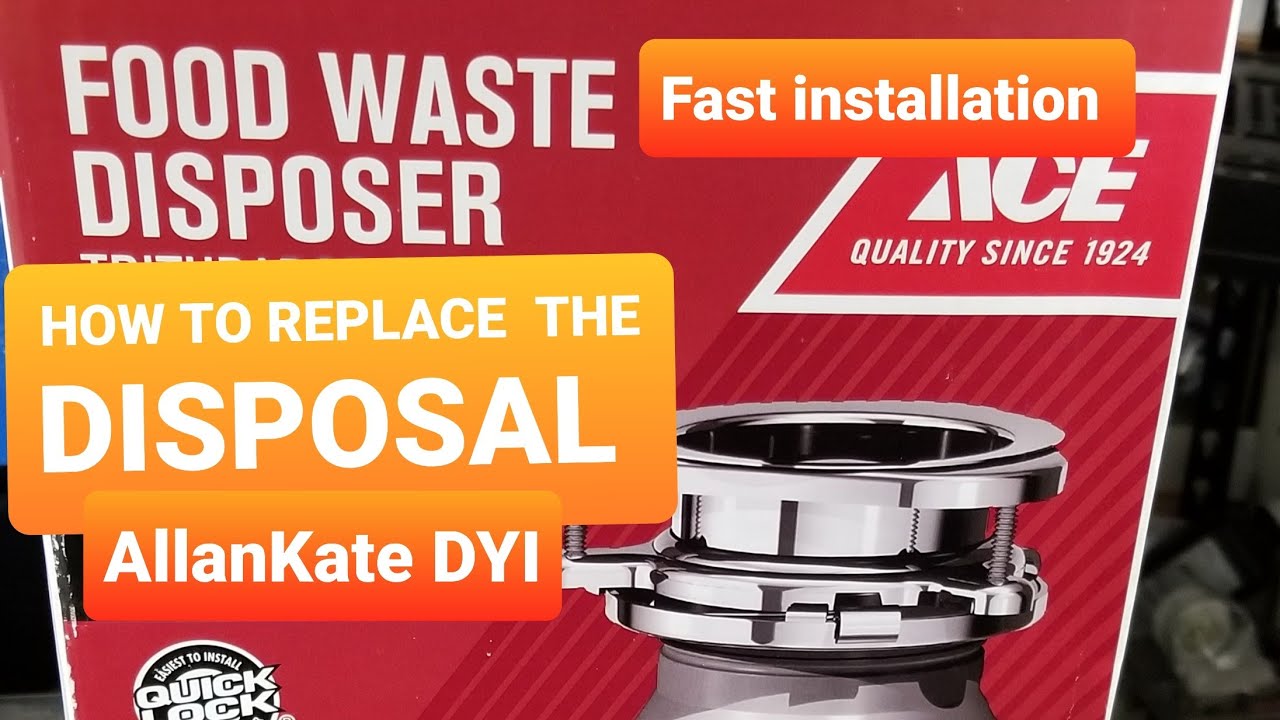 Easy #How to DISPOSAL  installation