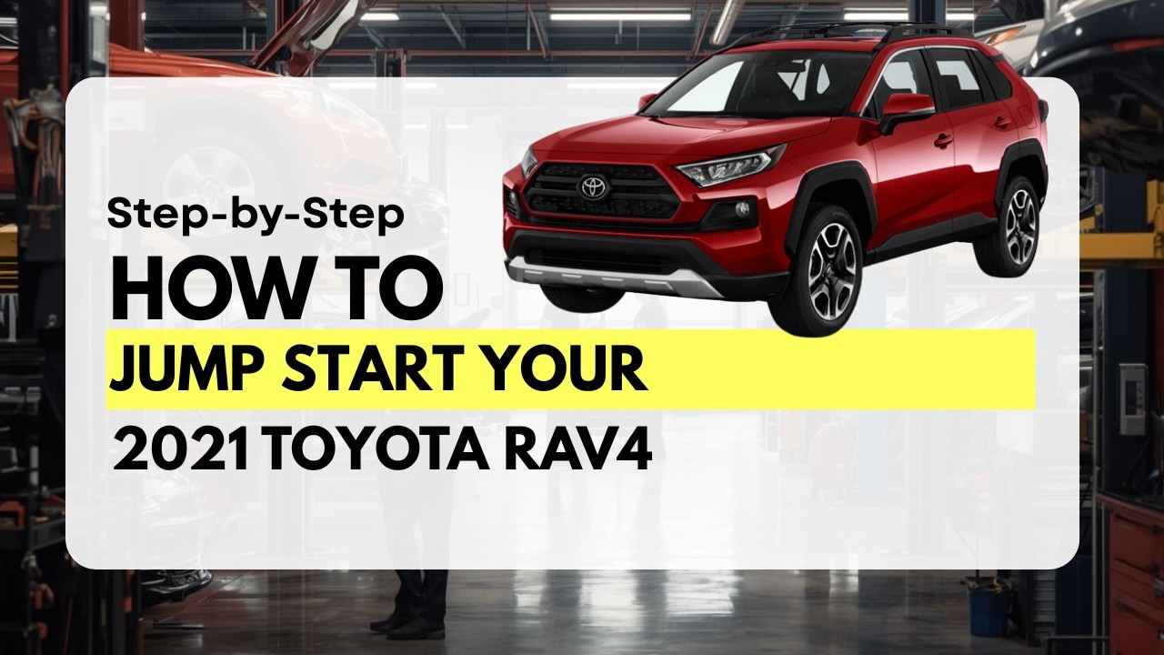DIY How to Jump Start 2021 Toyota Rav4