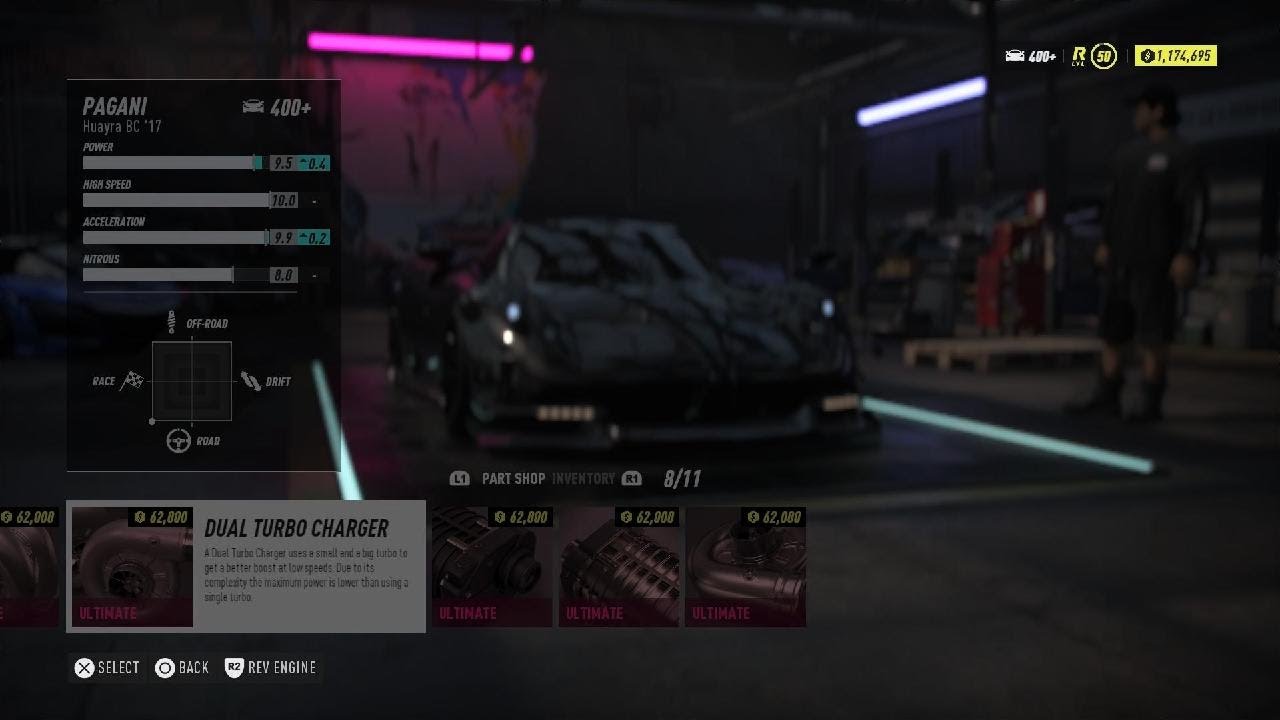Need for Speed Heat I tested out Huayra BC'17