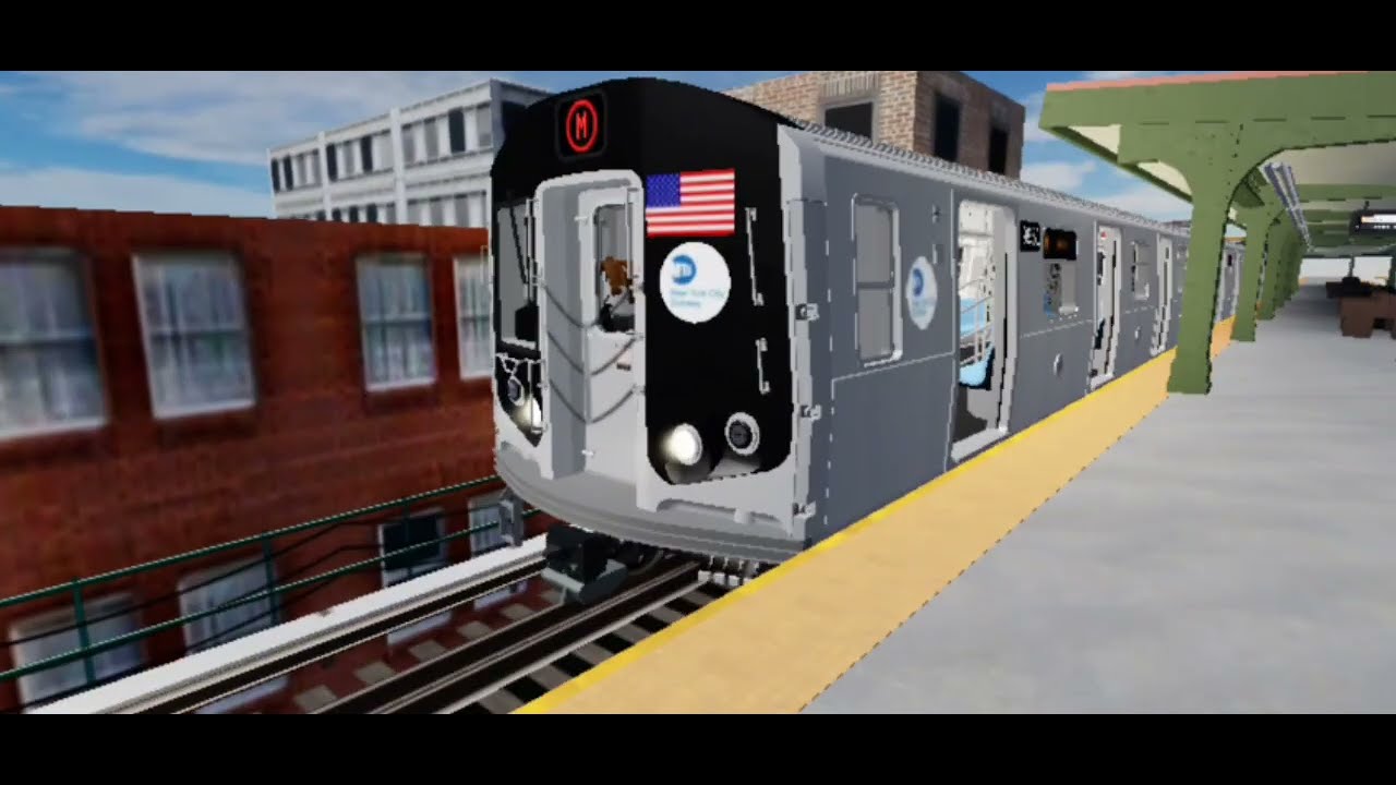 Riding the M Line in New York | Part 1 | R160 Alstom 