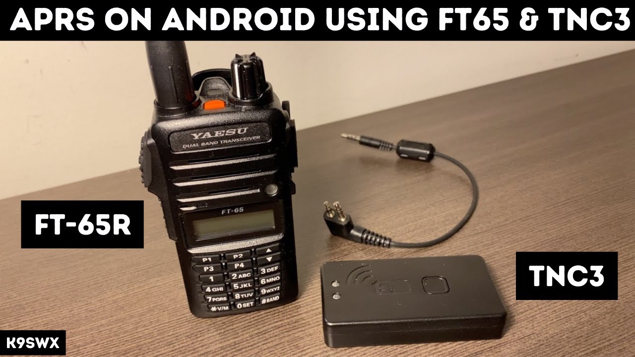 Use APRS on Android with a Yaesu FT65 and Mobilinkd TNC3