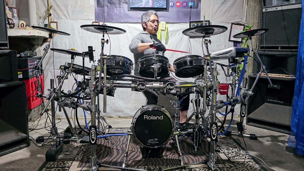 Interpretación en batería 42 🥁 LOS BUKIS Cover 