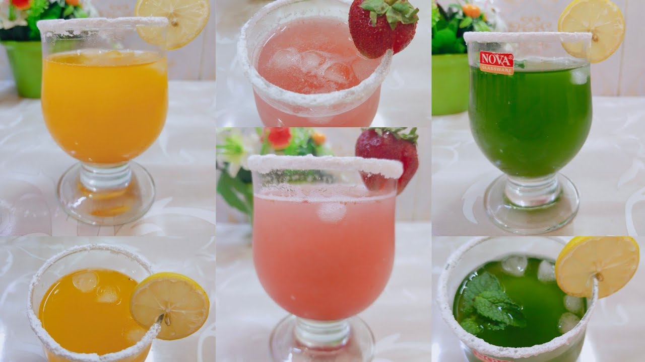 3 Type of Sharbat Recipe | Ramadan Special Sharbat Recipe | BY @AmazingFoodTasteAFT .