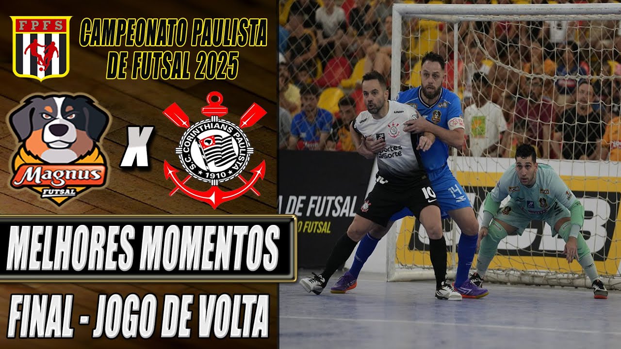 Magnus X Corinthians| FINAL | 2º Jogo | Campeonato Paulista de Futsal 2025 (06/12/2025)