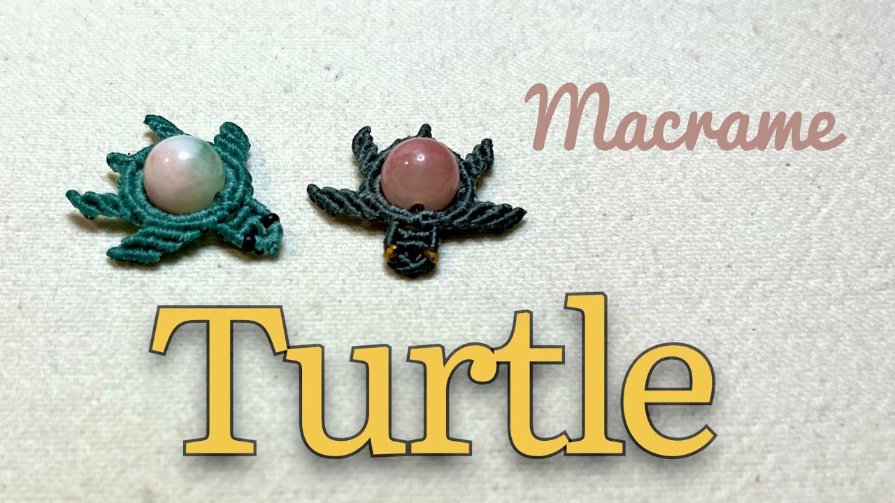 Macrame turtle 🐢 черепаха макраме.
