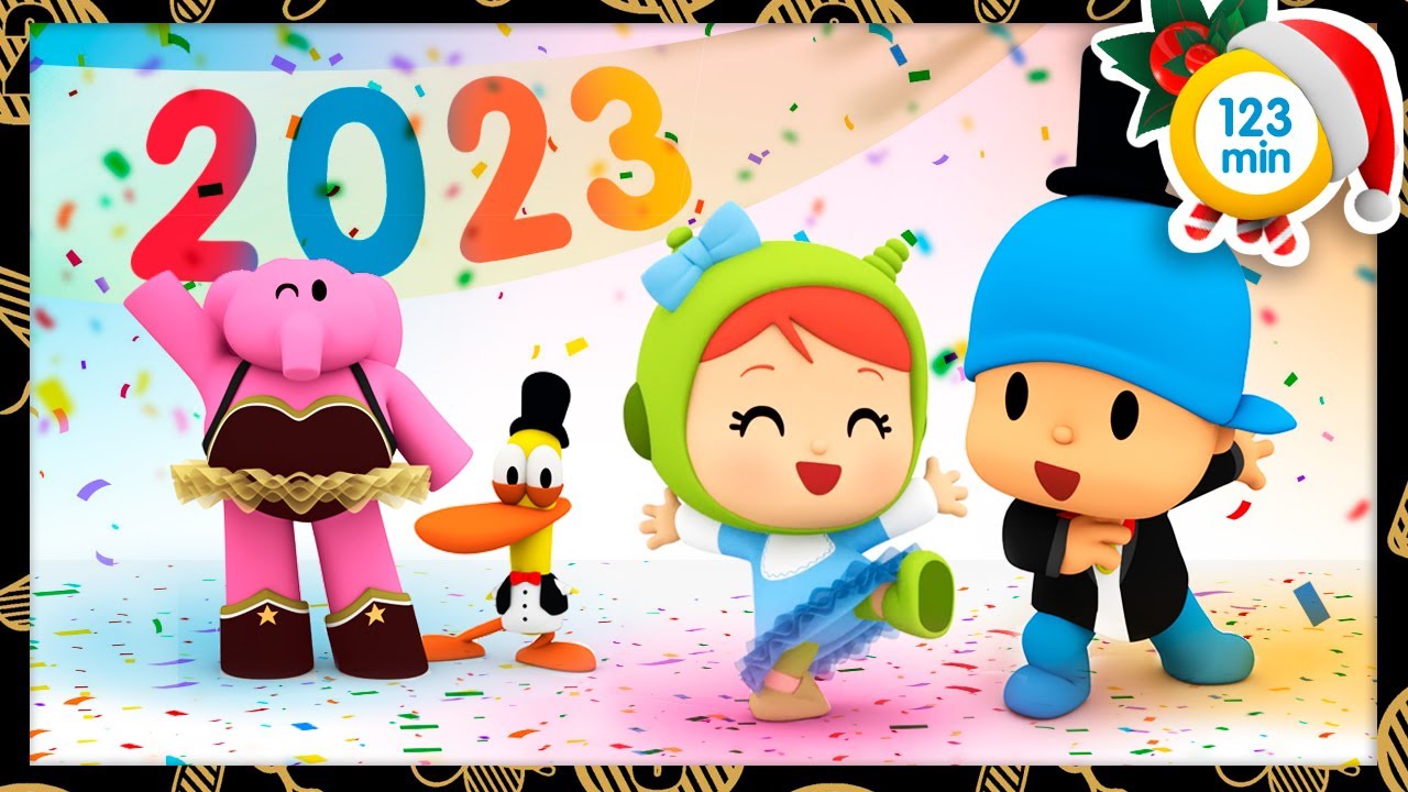 👯 POCOYO em PORTUGUÊS do BRASIL - Dança De Fim De Ano [123 min] DESENHOS ANIMADOS para crianças