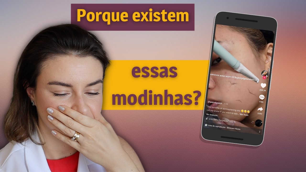 Raspar o rosto é uma nova 