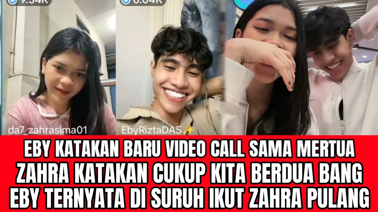 Eby Katakan Baru Video Call Sama Mertua, Zahra Kaget Katakan Itu Rahasia Sayang!