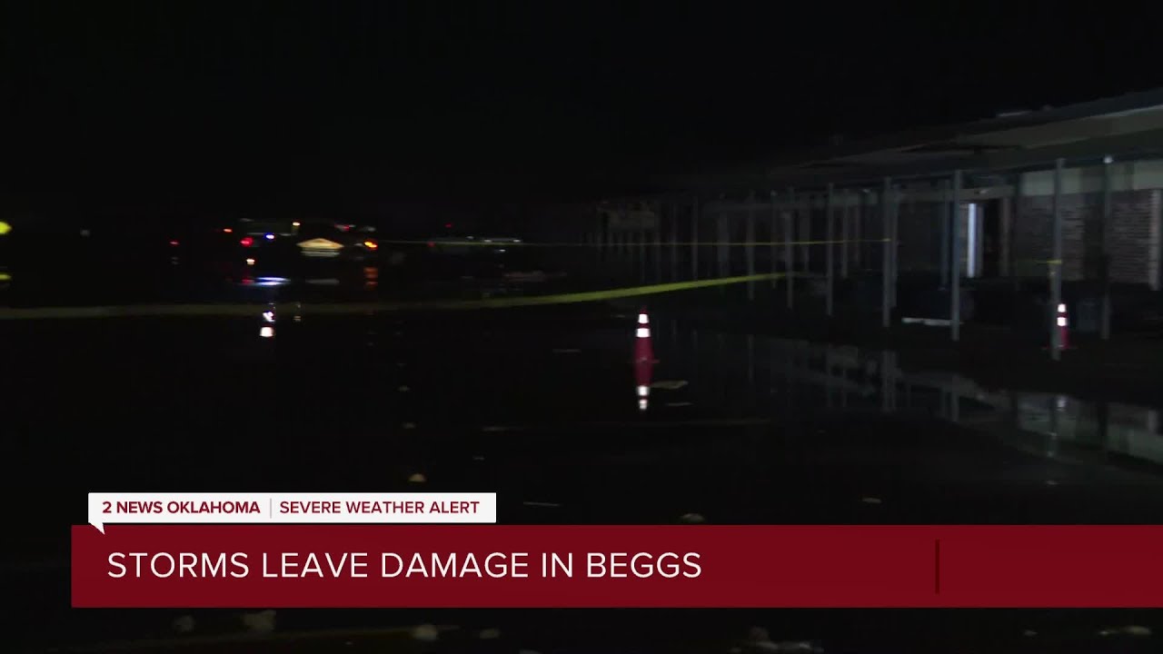 Storms kill 2, leave damage behind