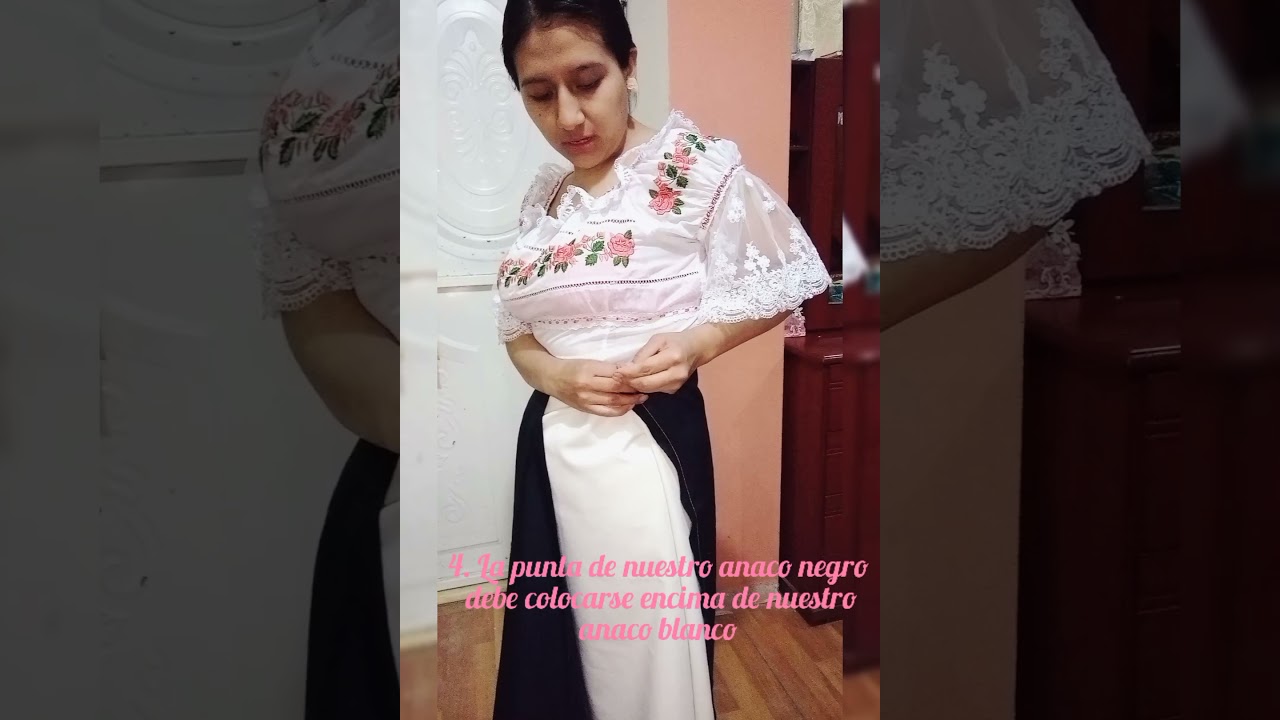 Tutorial - Cómo hacer anaco otavaleña