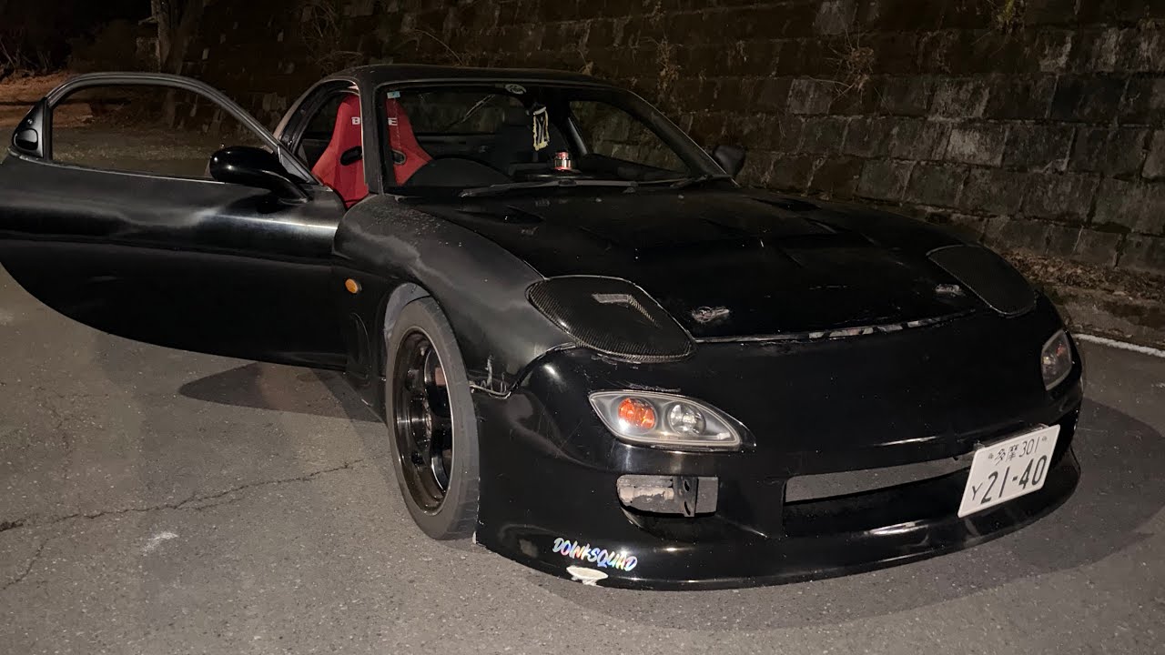 Mazda rx7 mountain drive