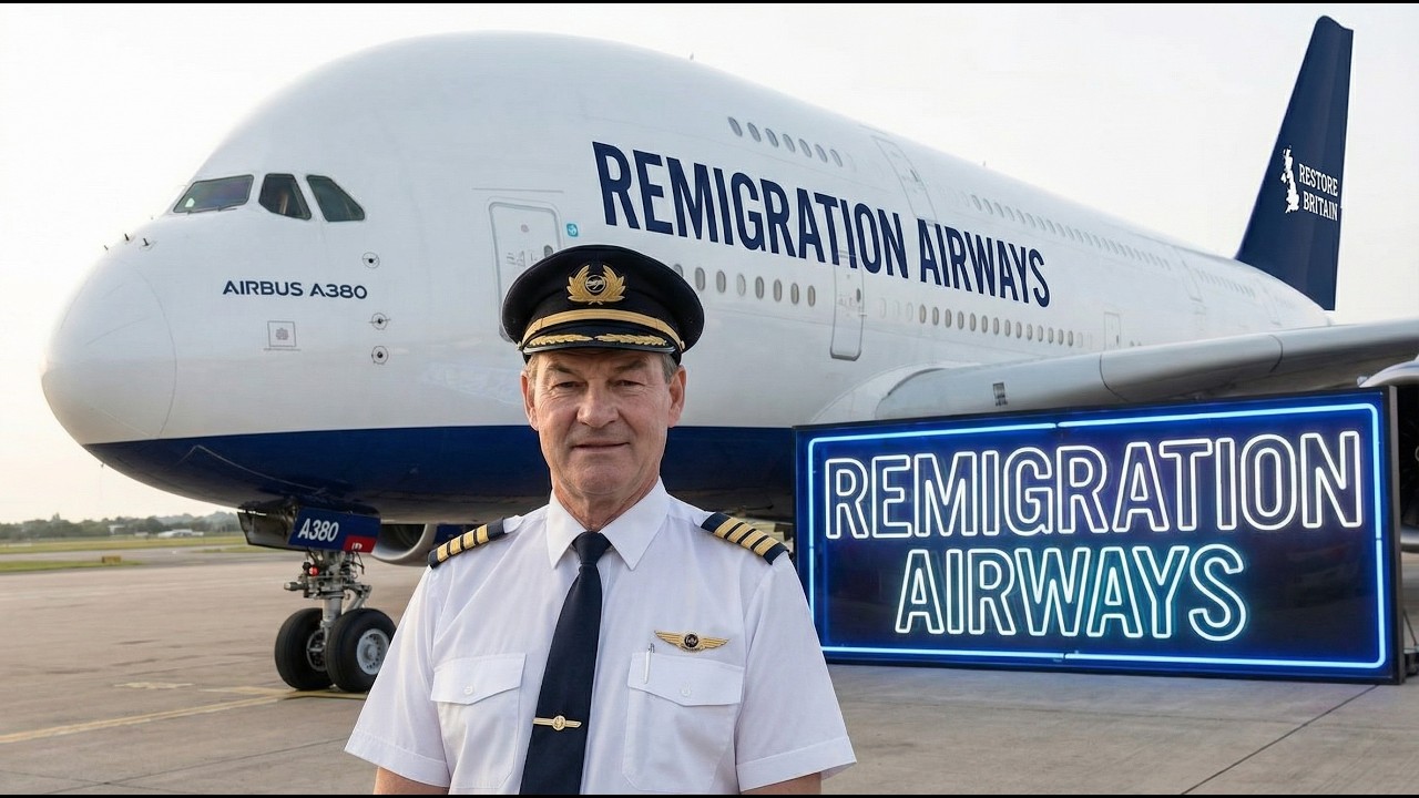 Rupert Lowe's Remigration Airways | AI Parody Song