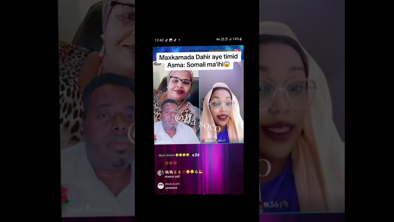 ASMA OO AYADEED KA QADATAY ILMAHEDI#maxkamada #daahircalasow #subscribe #share #qosol #tiktok