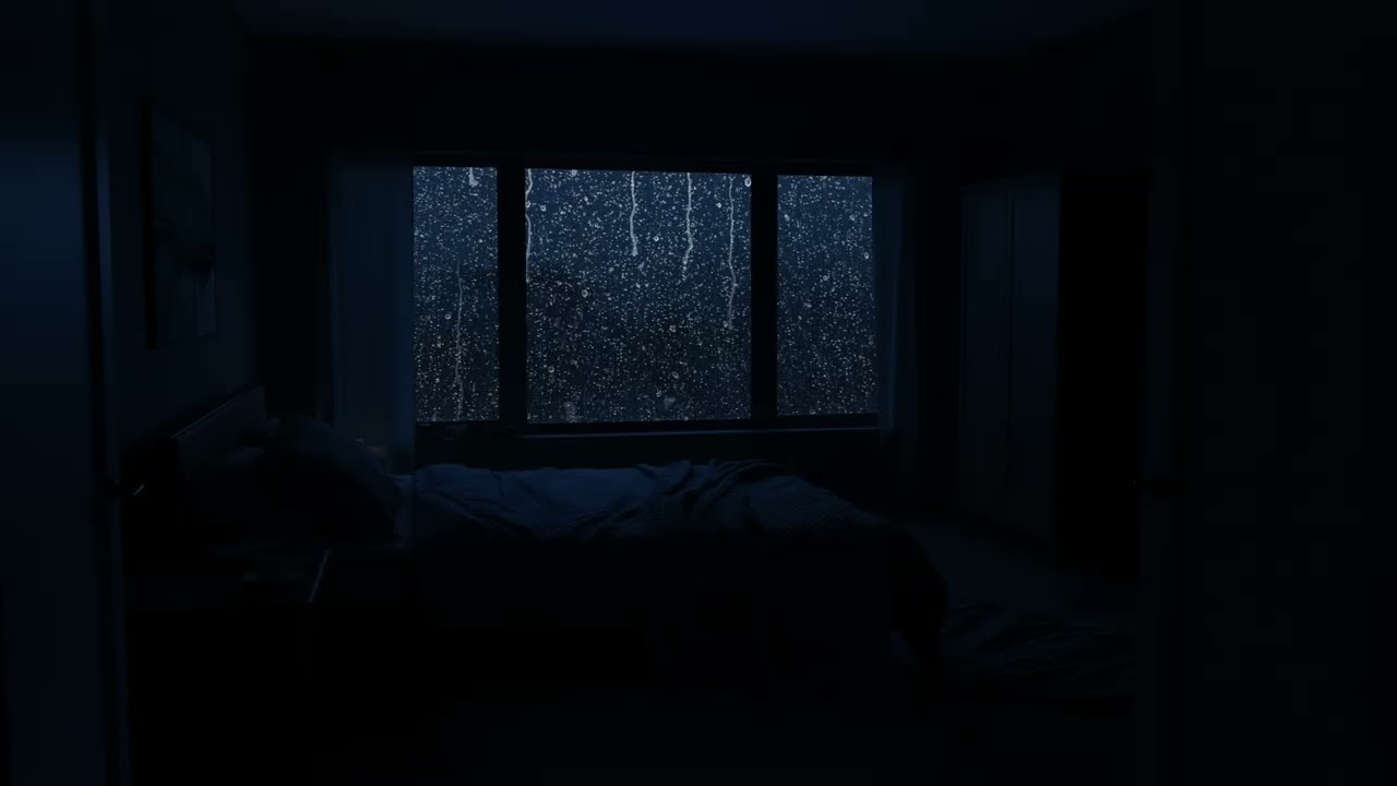 Deep Sleep with Gentle Night Rain – Beat Insomnia, Release Fatigue & Wake Refreshed