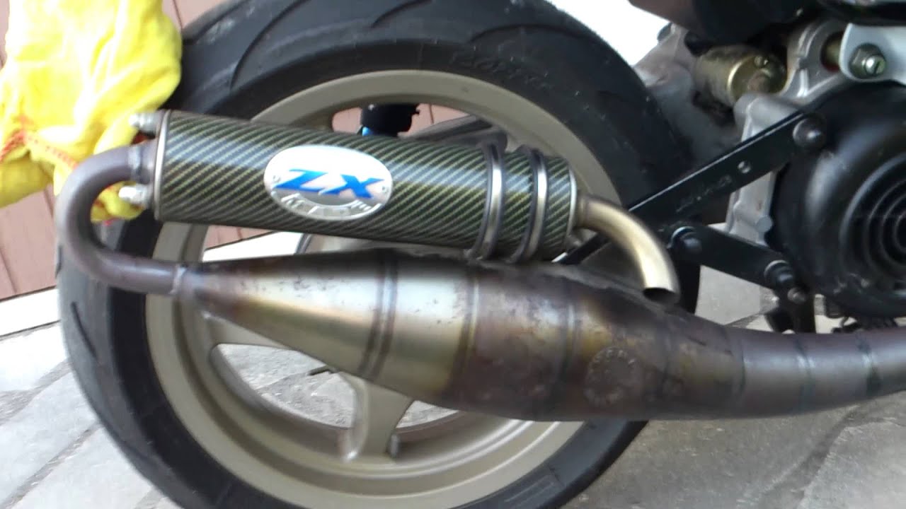 Aerox 100cc leovince zx sound