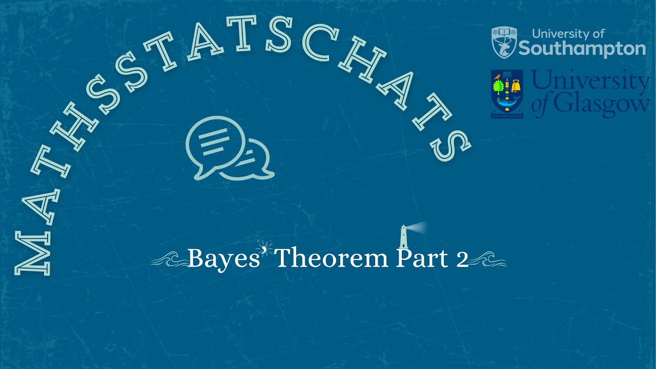 MathsStatsChats: Bayes' Theorem Part 2 - An Example