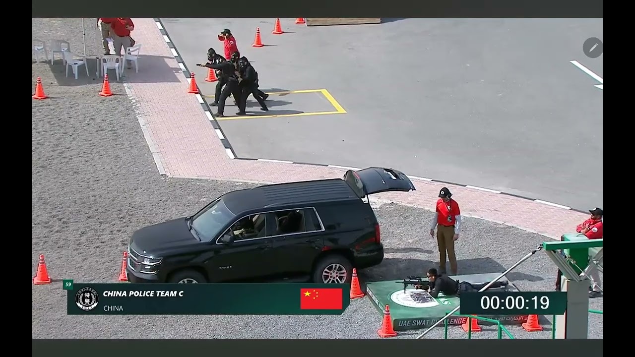 UAE SWAT CHALLENGE 2026 DAY 1 CHINA POLICE TEAM C #china #viral #chinanews 