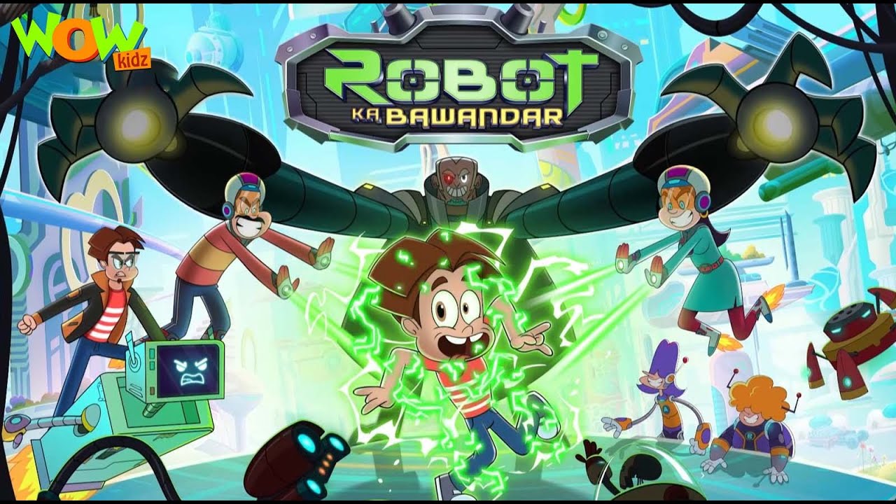 Robot Ka Bawandar | Titoo Full Movie | Funny Animated Videos For Kids | Wow Kidz