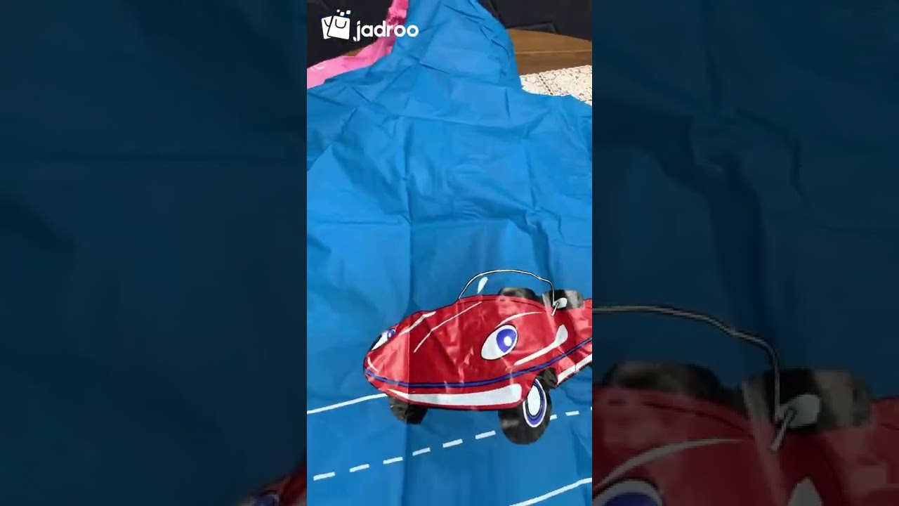 Adaptive stylish school rain jacket