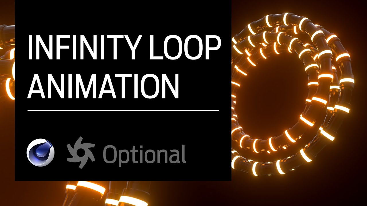 Cinema 4D - Infinity Loop Animation Tutorial