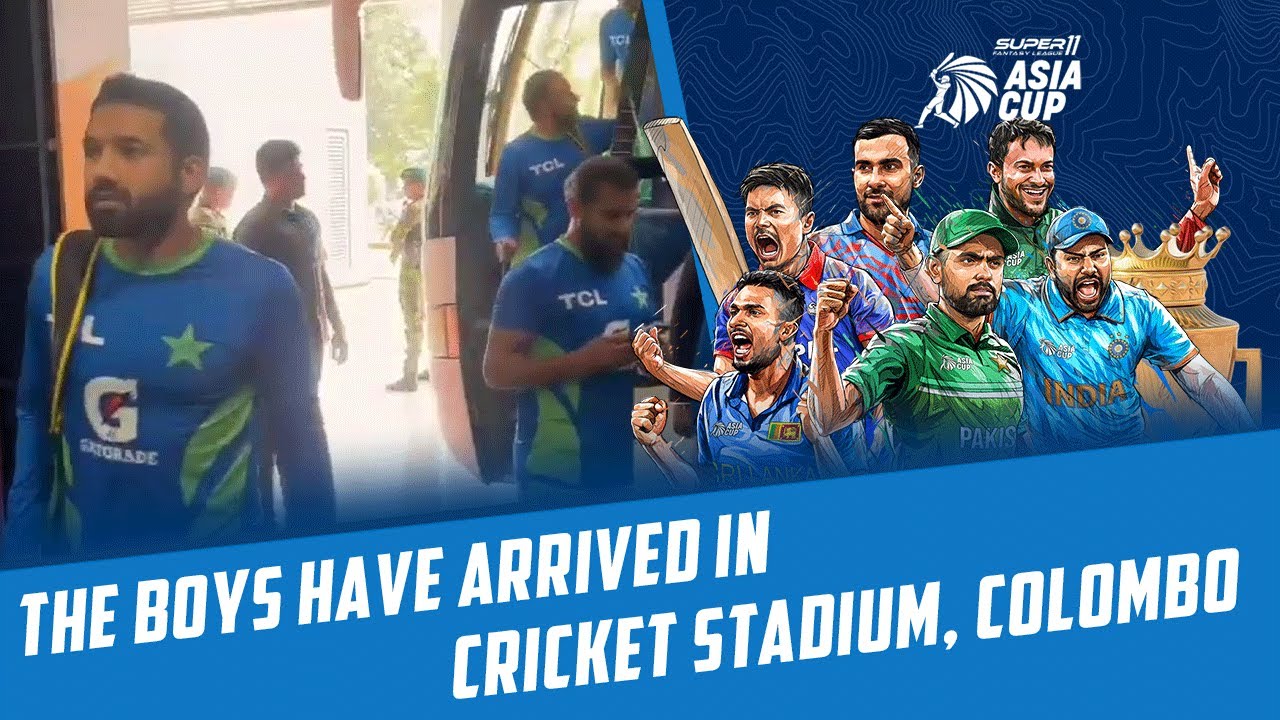 📍 RPICS 🏟️ The boys have arrived! 🏏#AsiaCup2023 | PCB | MA2L