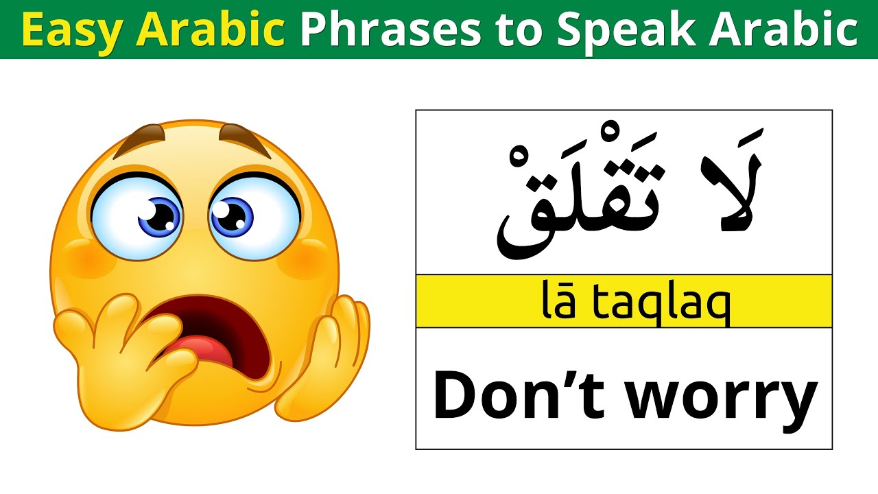 Daily Life Arabic Phrases for Beginners | Learn Arabic Speaking