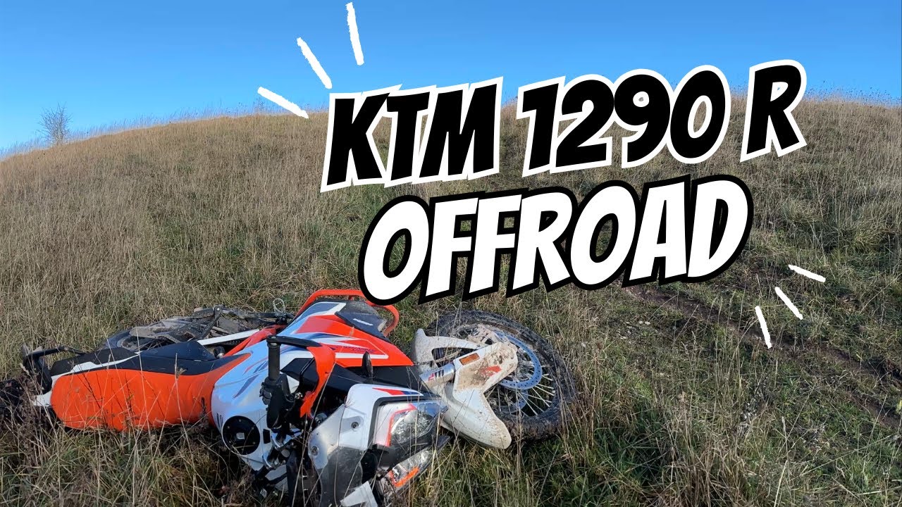 KTM 1290 SUPER ADVENTURE R, OFF ROAD. COLD AND ICY