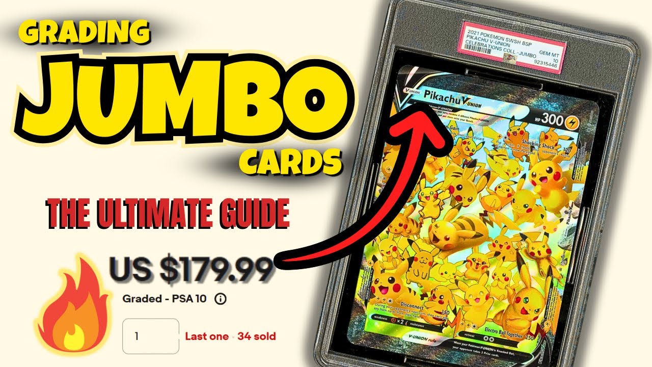 Jumbo Pokémon Cards Are WORTH Grading! Here’s Why..