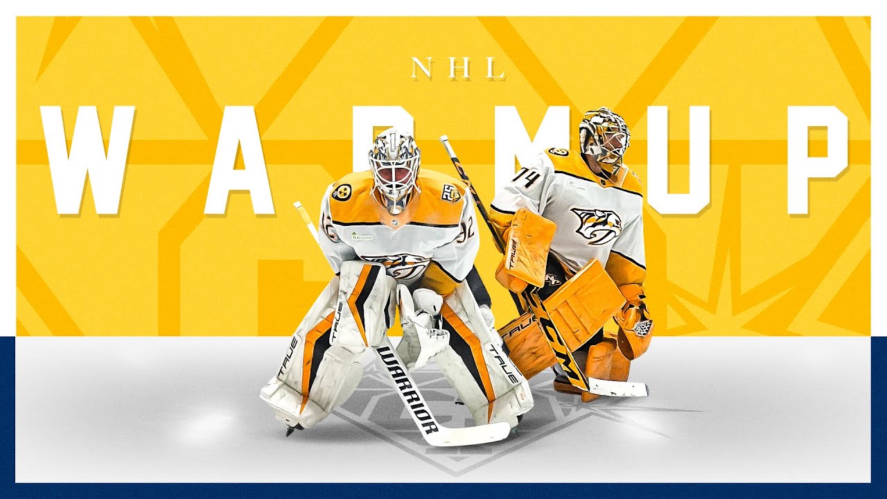 NHL Warmup: Nashville Kevin Lankinen & Juuse Saros