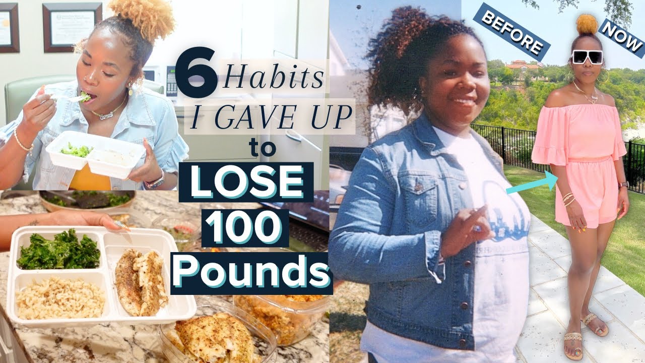 6 Habits I GAVE UP to Lose 100 Pounds While Busy AF | STOP Binge Eating, Emotional Eating + Cravings
