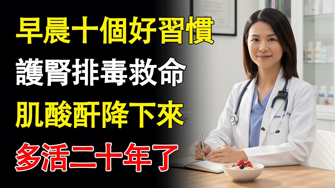 早晨「這10個習慣」正在悄悄毀掉你的腎！醫生警告：中老年人千萬要看！