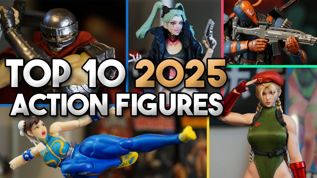My Top 10 Action Figures Of 2025 • What's Your Favorites From This Year?